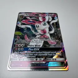 2017 Pokemon Guardians Rising Sylveon GX Ultra Rare #92/145 - Image 4