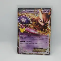 Pokemon TCG Mewtwo EX Celebrations Classic Collection 54/99 Holo English HP170 - Image 1