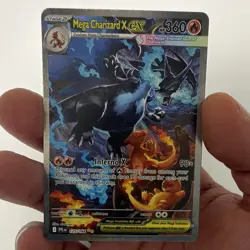 Pokemon TCG Mega Charizard X EX 125/094 XY Flashfire Secret Rare Holo ENG - Image 1