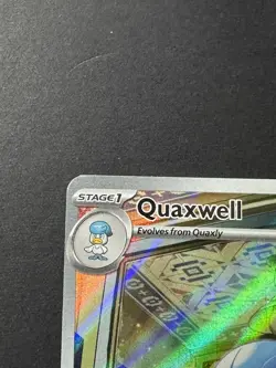 Pokemon Quaxwell 207/193 Sv02: Paldea Evolved Illustration Rare Holo - Image 2