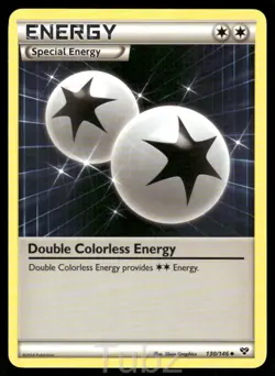 Double Colorless Energy 130/146 Uncommon XY Pokemon Near Mint - Image 1