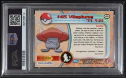 1999 Topps Pokemon TV Vileplume #45 Foil PSA 9 - Image 2