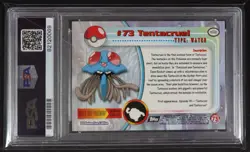 2000 Topps - Pokemon TV Tentacruel #73 - RAINBOW PSA 9 - Image 2