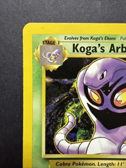 Pokemon - Koga's Arbok - 25/132 Rare - Gym Challenge 2000 - Image 2
