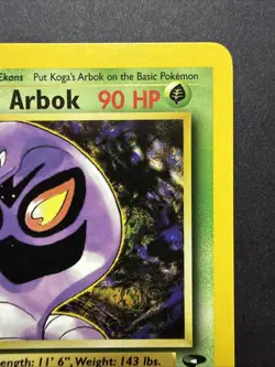 Pokemon - Koga's Arbok - 25/132 Rare - Gym Challenge 2000 - Image 3