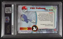 2000 Topps - Pokemon TV Poliwag #60 - RAINBOW PSA 9 - Image 2