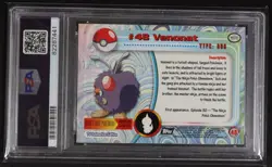 1999 Topps - Pokemon TV Venonat #48 - RAINBOW FOIL PSA 9 - Image 2