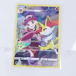 Braixen TG01/TG30 Pokemon SWSH12: Silver Tempest Trainer Gallery Holo Ultra Rare - Image 1