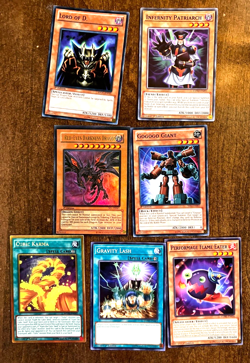 Yu-Gi-Oh! Cards Collection Lot 1st Edition foil Red Eyes Darkness Dragon - Image 1