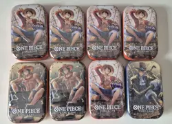 One Piece TCG: Mini Tin Vol. 2 TS-02 , OP-13 English Packs ✅8 Sealed Tins✅ - Image 1