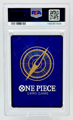 MONKEY D. LUFFY PSA 10 2025 ONE PIECE OP11 EN #118 GEM MINT ENGLISH - Image 2