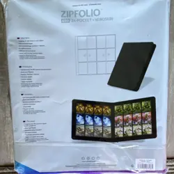 Ultimate Guard Zipfolio XenoSkin Black Binder 480 Card 24-Pocket Side Loading - Image 2