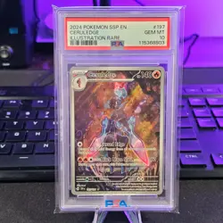 Pokemon Ceruledge Surging Sparks Illustration Rare #197 PSA 10 GM - Image 1