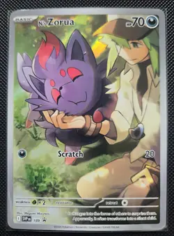 N's Zorua - Black Star Promo Pokemon Trading Card Game Scarlet & Violet 189 NM - Image 1