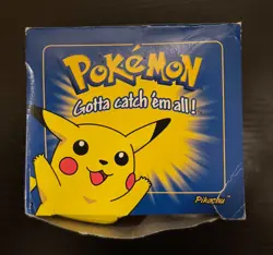 1999 Pokemon Pikachu 23K Gold Plated Trading Card inc/ ball, box, COA (Opened) - Image 1