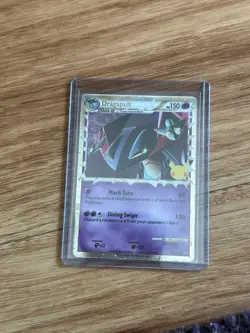 Dragapult Celebrations Delta SWSH132 Black Star Pokemon Promo Card NM Condition - Image 1