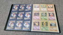 Complete Pokemon Non Holo Base Set 17-102 WOTC card collection C/UC 86 cards - Image 2