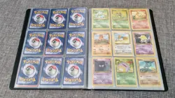 Complete Pokemon Non Holo Base Set 17-102 WOTC card collection C/UC 86 cards - Image 4