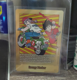 Dragon Ball Super Card Game Energy Marker Card Son Goku Bulma English - Image 1