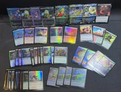 MTG TMNT Card Lot - 50+ Cards (Borderless, Foils, Regulars) - Image 1