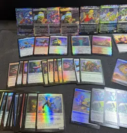 MTG TMNT Card Lot - 50+ Cards (Borderless, Foils, Regulars) - Image 2