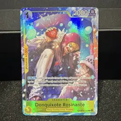 Bandai One Piece Card Game Donquixote Rosinante OP12-108 TR Foil ENG Cost 1 - Image 1
