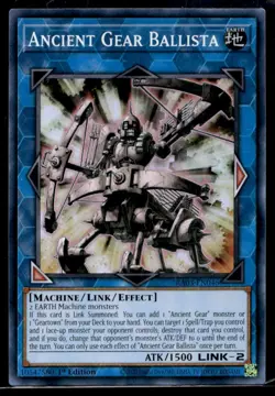 Ancient Gear Ballista Quarter Century Bonanza RA03-EN046 LP YuGiOh TCG | Buy 10 - Image 1