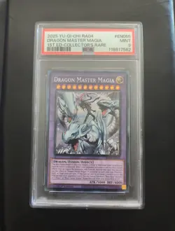 Dragon Master Magia [Collector's Rare] RA04-EN055 YuGiOh Quarter Century... - Image 1