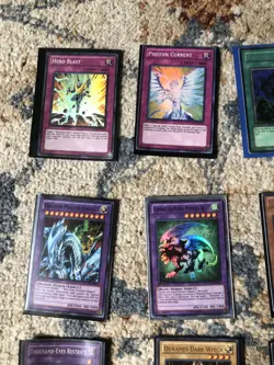 Yugioh Cards Lot Of 24 Holos And Rares Well Played - Image 2