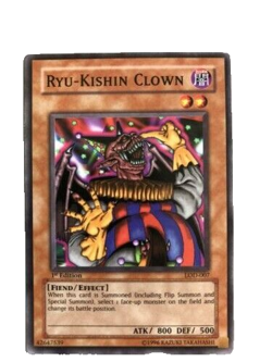 YuGiOh CLOWN - RYU-KISHIN - 1st Edition - LOD-007 - Common - Near Mint - Image 2