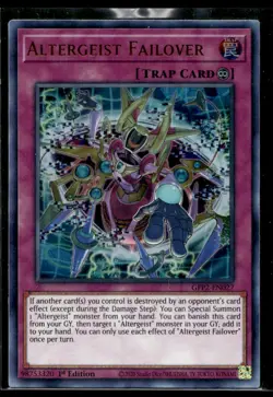 Altergeist Failover Ghosts From the Past: The 2nd Haunting GFP2-EN027 MP YuGiOh - Image 1