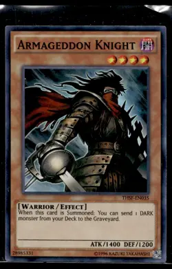 Armageddon Knight The Secret Forces THSF-EN035 MP YuGiOh TCG | Buy 10 Get 10 Fre - Image 1