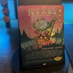 Muxus, Goblin Grandee (Rainbow Foil) Secret Lair Drop Foil Wizard Of Barge - Image 1