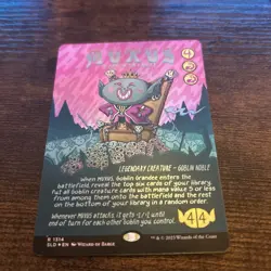 Muxus, Goblin Grandee (Rainbow Foil) Secret Lair Drop Foil Wizard Of Barge - Image 5