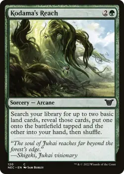 Kodama's Reach C Commander: Kamigawa: Neon Dynasty 120 LP - Image 1