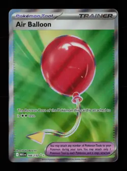 Air Balloon 166/132 Ultra Rare Mega Evolution Pokemon Cards - Image 1