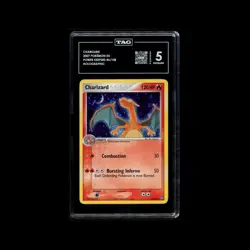 TAG 5 Charizard 2007 Pokemon EX Power Keepers #6/108 Holo - Image 1