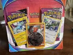 Pokemon TCG: Fusion Strike 2 Booster Packs Blister 3 promo cards Tornadus - Image 1