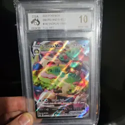 Pokemon Snorlax Vmax Sword & Shield 142/202 Holo Ultra Rare Graded 10 Pristine - Image 1