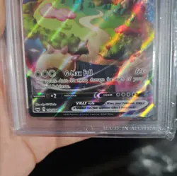 Pokemon Snorlax Vmax Sword & Shield 142/202 Holo Ultra Rare Graded 10 Pristine - Image 3