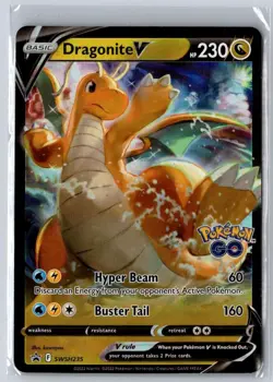 Dragonite V SWSH235 Holo Promo Sword & Shield Promo Pokemon Near Mint - Image 1