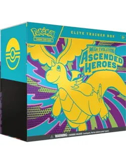 Pokemon Mega Evolution Ascended Heroes Elite Trainer Box Etb - Image 1