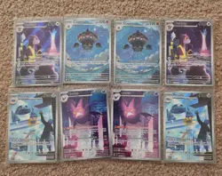 Pokemon TCG Chaos Rising Crobat Metang Watchog Illustration Rare Mint - Image 1