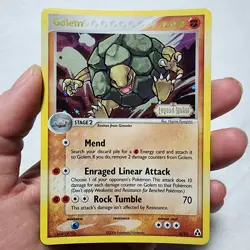 2006 Golem Legend Maker Reverse Holo Stamped Pokemon Tcg NM - Image 1