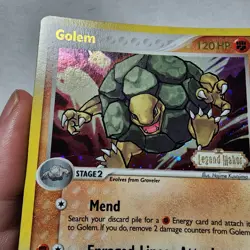 2006 Golem Legend Maker Reverse Holo Stamped Pokemon Tcg NM - Image 2