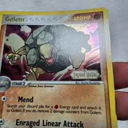 2006 Golem Legend Maker Reverse Holo Stamped Pokemon Tcg NM - Image 4