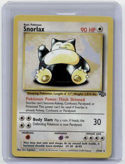 Pokemon TCG Jungle Snorlax 27/64 Unlimited - Image 1