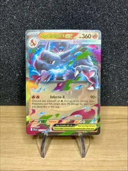Mega Charizard ex (013/094) ~ Mint/NM [Phantasmal Flames 2025] Holo Pokemon TCG - Image 1