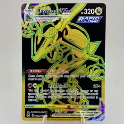 Rayquaza VMAX TG29/TG30 Secret Rare Silver Tempest Trainer Gallery Pokemon NM - Image 1