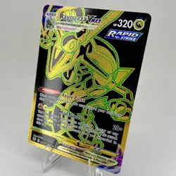 Rayquaza VMAX TG29/TG30 Secret Rare Silver Tempest Trainer Gallery Pokemon NM - Image 2